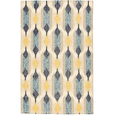 west elm Teardrop Ikat Kilim Rug, Blue west elm Teardrop Ikat Kilim Rug, Blue